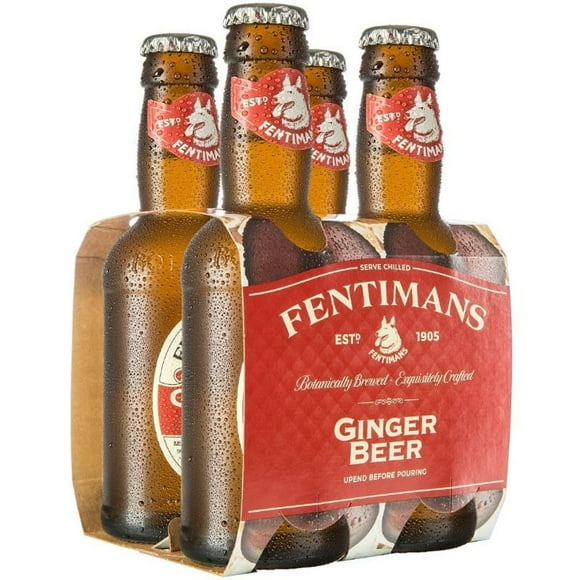 Agua Tónica Ginger Beer Pack Botella, 4 Un