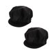 thumbnail image 3 of 2xcook ajustable hombres mujeres cocina panadero chef gorra elástica sombrero negro a, 3 of 5