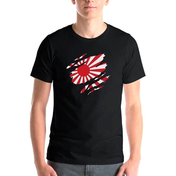 Polera Japon Bandera Mundial Futbol Fan Hombre Niño Anime