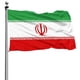 thumbnail image 1 of Bandera de Irán Boolavard 90x150 cm, impermeable, doble cara, 1 of 5