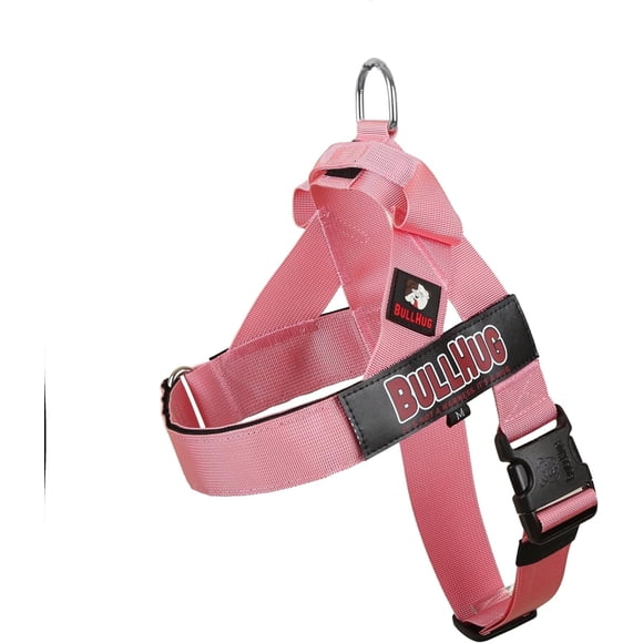 Arnés ajustable para perro BullHug rosa bebé talla pequeña