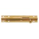 thumbnail image 3 of Puerta De Latón Deslizamiento Catch Lock Perno Pestillo Barril Inicio Puerta Seguridad 4.4in, 3 of 5
