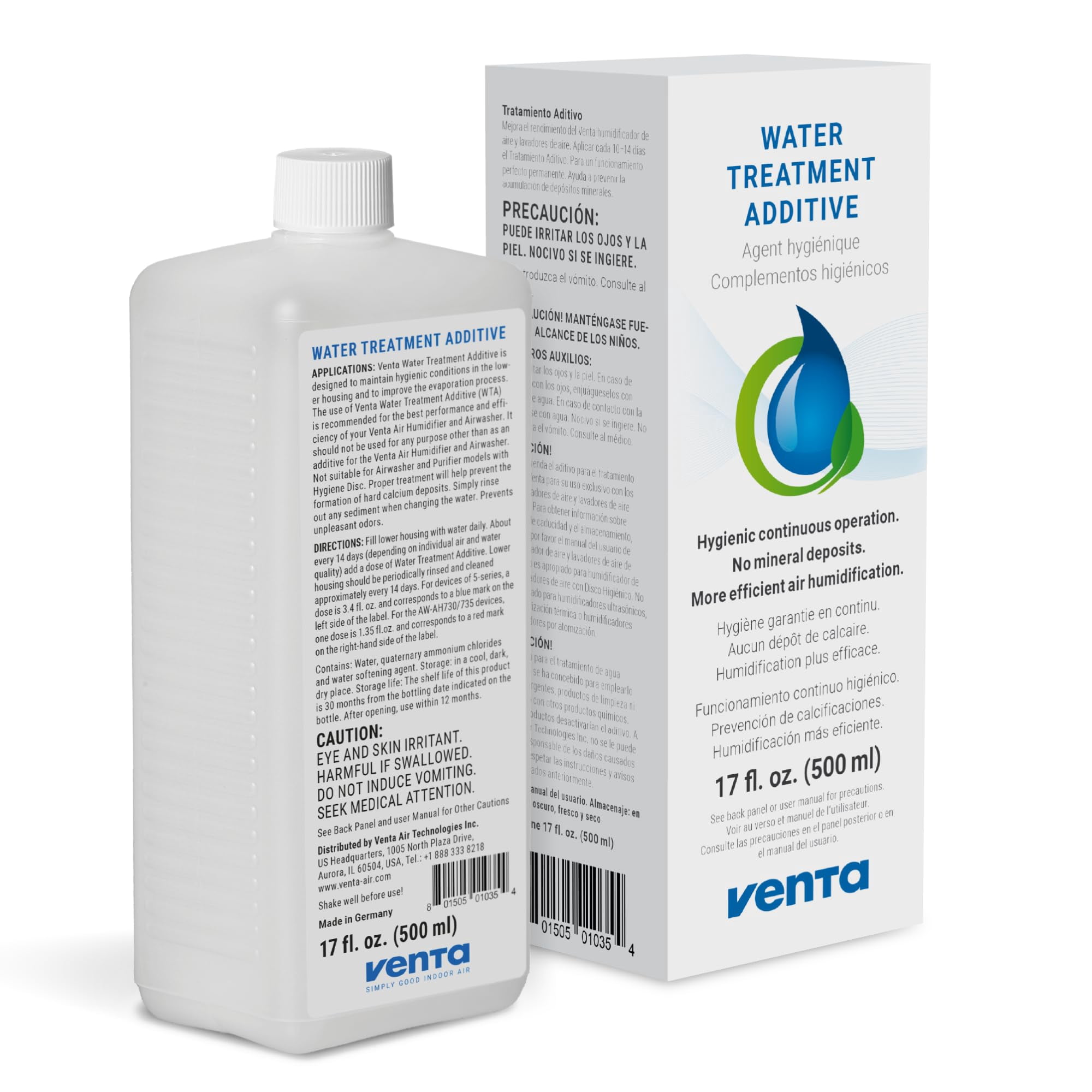 Aditivo Para Tratamiento De Agua Venta 500 Ml Previene Minerales
