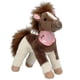 thumbnail image 2 of Caballo de peluche marrón y blanco Miss Melody, 2 of 3