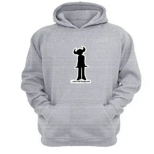 Genérico - Polerón Canguro Jamiroquai Gris Claro Talla M Unisex