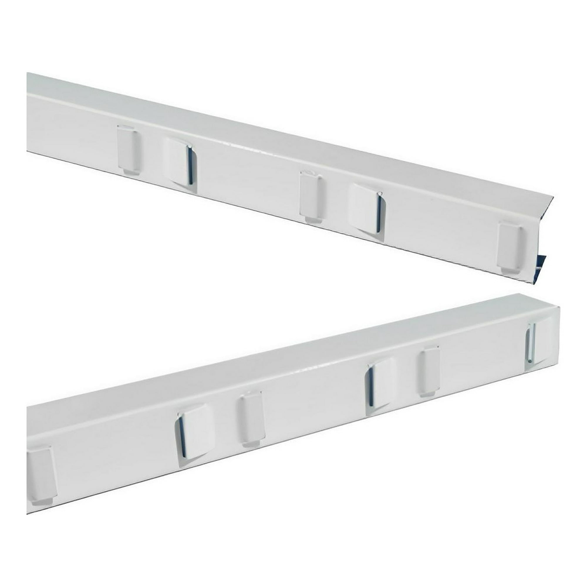 Perfil Soporte Quiebravista Pvc Blanco 2,5 Mts Dvp