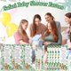 thumbnail image 5 of Set de 50 bolígrafos y tarjetas para baby shower Safari Lebsitey, 5 of 7