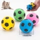 thumbnail image 4 of 12 pelotas de fútbol de espuma para gatos, pelotas de espuma suave para mascotas, juguetes interactivos y silenciosos., 4 of 6