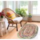 thumbnail image 3 of Alfombra COTTON CRAFT Ovalada 122 × 183 cm Multicolor, 3 of 7