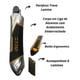 thumbnail image 2 of Corta Carton Cuchillo Cartonero 18mm X 100mm Ingco Hkns1808, 2 of 4