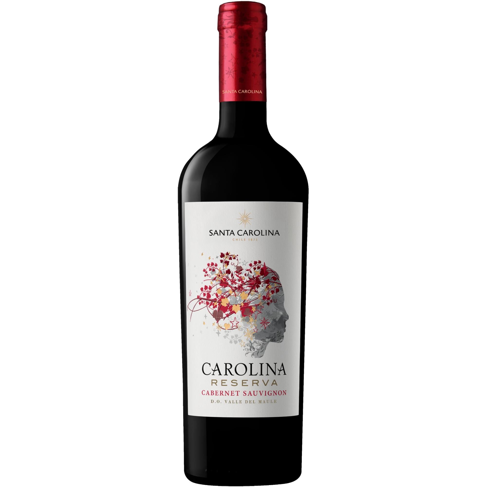 Vino Tinto Reserva Cabernet Sauvignon 13.5° Botella 750 ml Santa Carolina