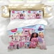 thumbnail image 5 of Barbie Conjunto de sábanas temático, trío de piezas, cómodo y amigable con la piel, diseño único, regalo de decoración para el hogar para familiares, amigos y fans,173X218cm, 5 of 6