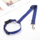 thumbnail image 1 of Solid Color 2 In 1 Pet Car Seat Belt Nylon Lead Leash Backseat Safety Belt Adjustable For Dog & Cat, 1 of 5