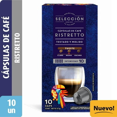 Café En Cápsula Ristretto 10 Un Selección