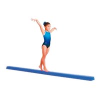 Genérico - Colchoneta De Balance Larga – Balance Beam – Gimnasia - Azul
