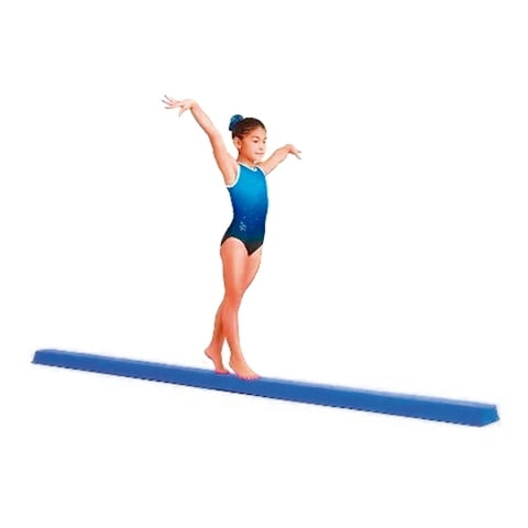 Genérico - Colchoneta De Balance Larga – Balance Beam – Gimnasia - Azul