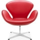 thumbnail image 2 of Silla Swan Poltrona Color Rojo, 2 of 2