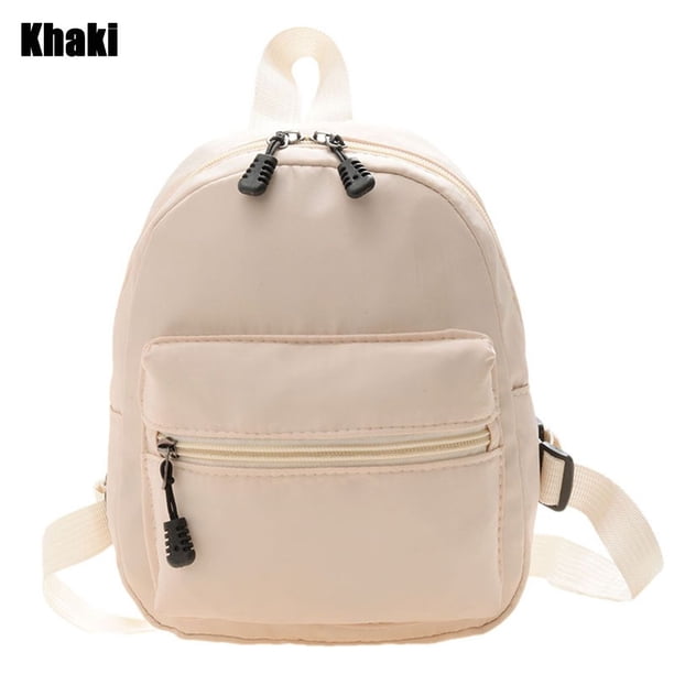Mini Women's Backpacks Trend Nylon Female Bag Small School Bags White Rucksack For Girls Fashion Casual Backpack