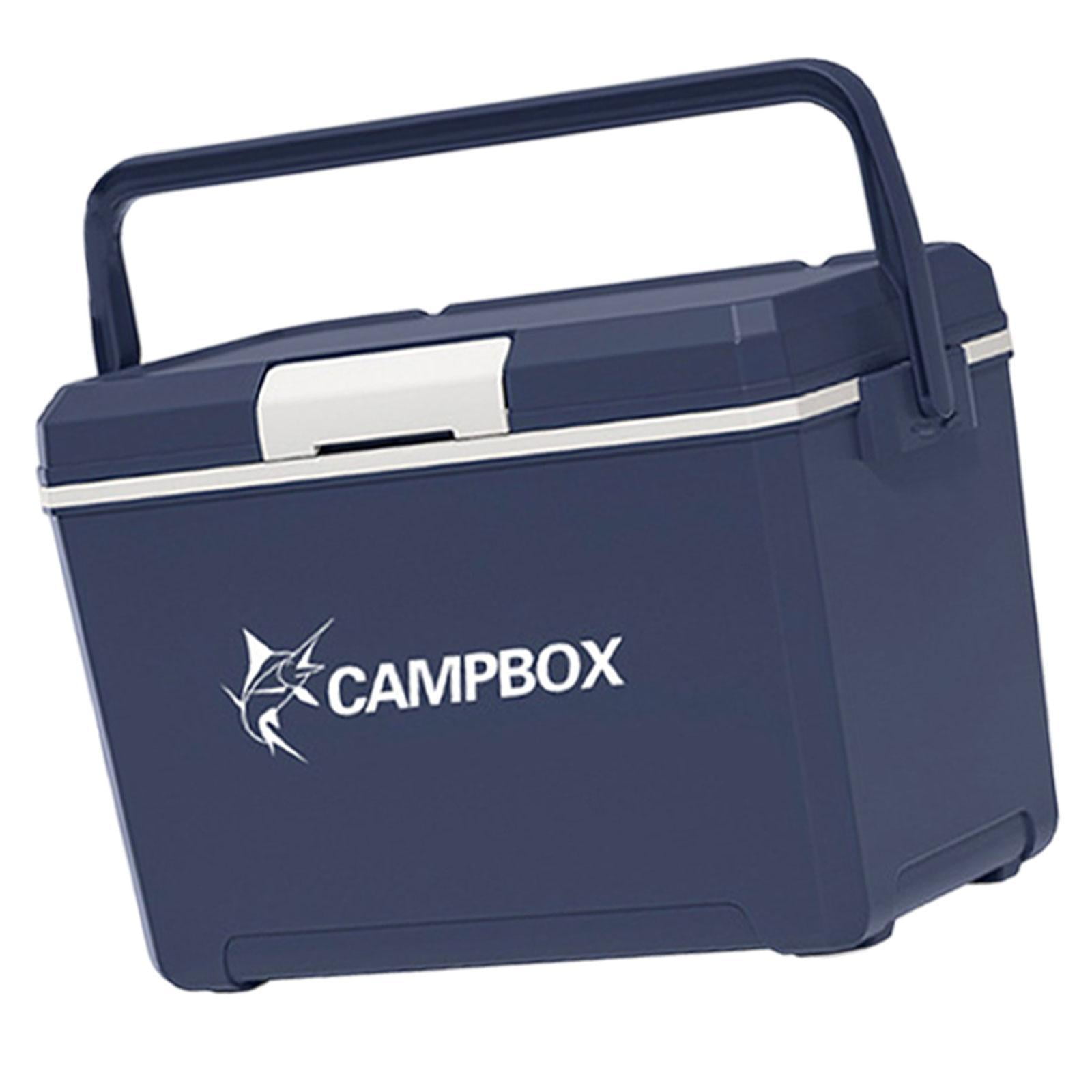 Magideal - Nevera Portátil Con Aislamiento Térmico, Nevera De Gran Tamaño Para Coche, Con Retención De Frío Y Calor, Para Actividades Al Aire Libre, Puestos De Azul