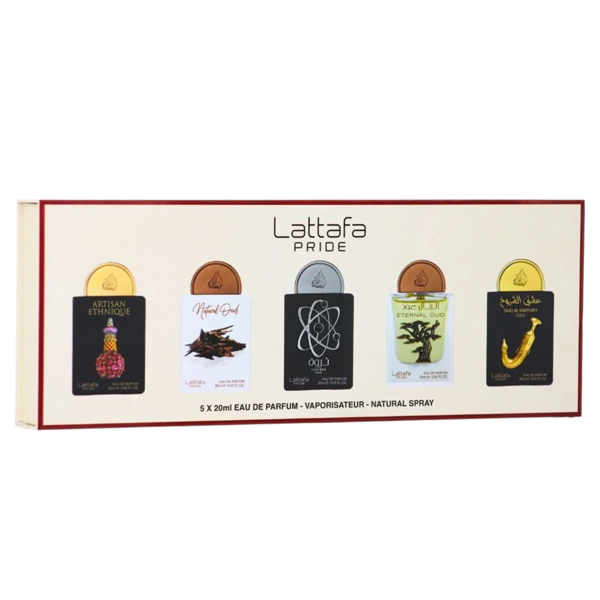 Set De Regalo De Perfume Lattafa Pride Collection No.2 Para Mujer