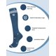 thumbnail image 4 of Calcetines Harrison Howard de caña alta – 3 pares, 4 of 8