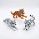 thumbnail image 1 of Figuras de acción Drifvie de animales impresas en 3D, set de 3 piezas, 1 of 9