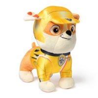 Peluche Paw Patrol Rubble 17 Cm Suave Y Bordado
