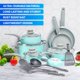thumbnail image 2 of Set de Cocina MUELLER HOME 16 Piezas Antiadherente de Piedra, 2 of 8