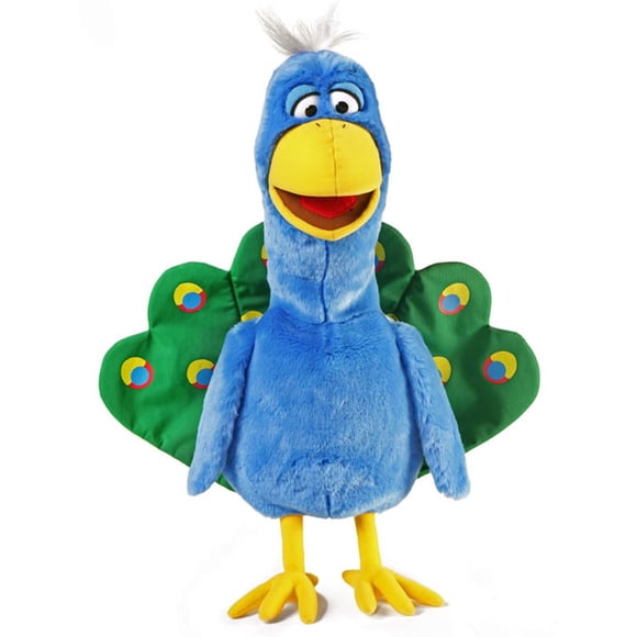 Marioneta Silly Puppets Pavo Real 61 cm para Ventrílocuo