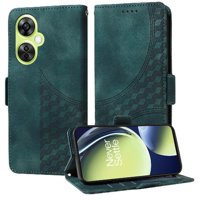 Carcasa Foxdock Oneplus Nord Ce 3 Lite De Cuero Pu, Diseño Acolchado Clásico, Protección Contra Caídas Y Rayones