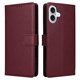 thumbnail image 4 of Funda Cartera para iPhone 16 Plus con Tarjetero, Soporte y Cordón - Protección Rojo, 4 of 6