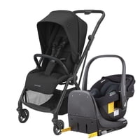Coche Ts Leona 2 /Cabriofix Essential Black Maxi Cosi