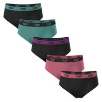 Top - Calzón Pantaletas Niña Algodón Pack 5 C3