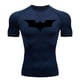 thumbnail image 1 of Camiseta deportiva de manga corta para hombre, ajustada, con cuello redondo, para baloncesto, fútbol, de compresión y secado rápido., 1 of 5