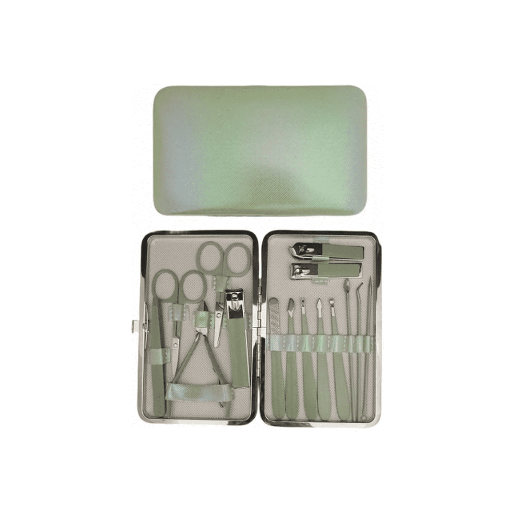 Bienok - Set Manicura Set Pedicure Corta Uñas Lima Cuticulas 15pcs