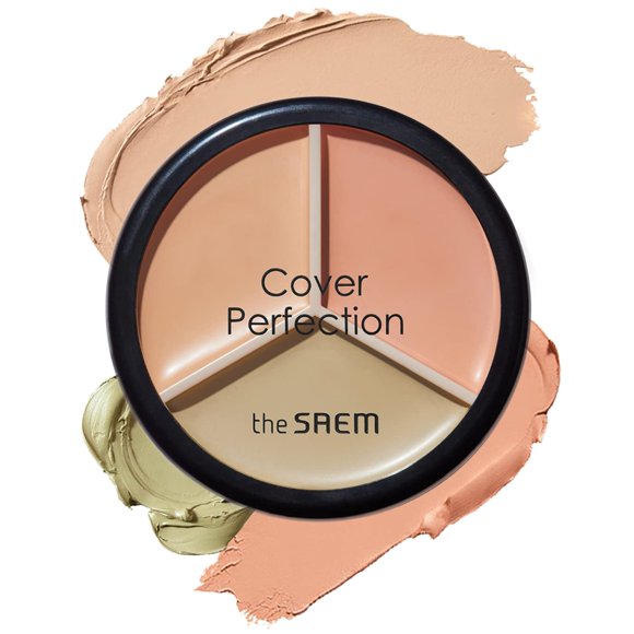 Corrector THESAEM Cover Perfection Triple Pot 01 Correct Beige