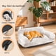 thumbnail image 3 of Cama Sofá Antiestrés Perro Gato M Beige Lavable PetsCool, 3 of 6