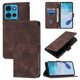 thumbnail image 3 of Funda Cartera para Motorola Moto G75 con Soporte y Ranuras, Resistente a Golpes y Rayones Marrón, 3 of 5