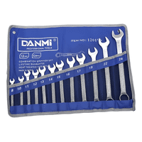 Genérico - Juego Llave Punta Corona 12 Piezas 8-24 Mm Industrial Danmi
