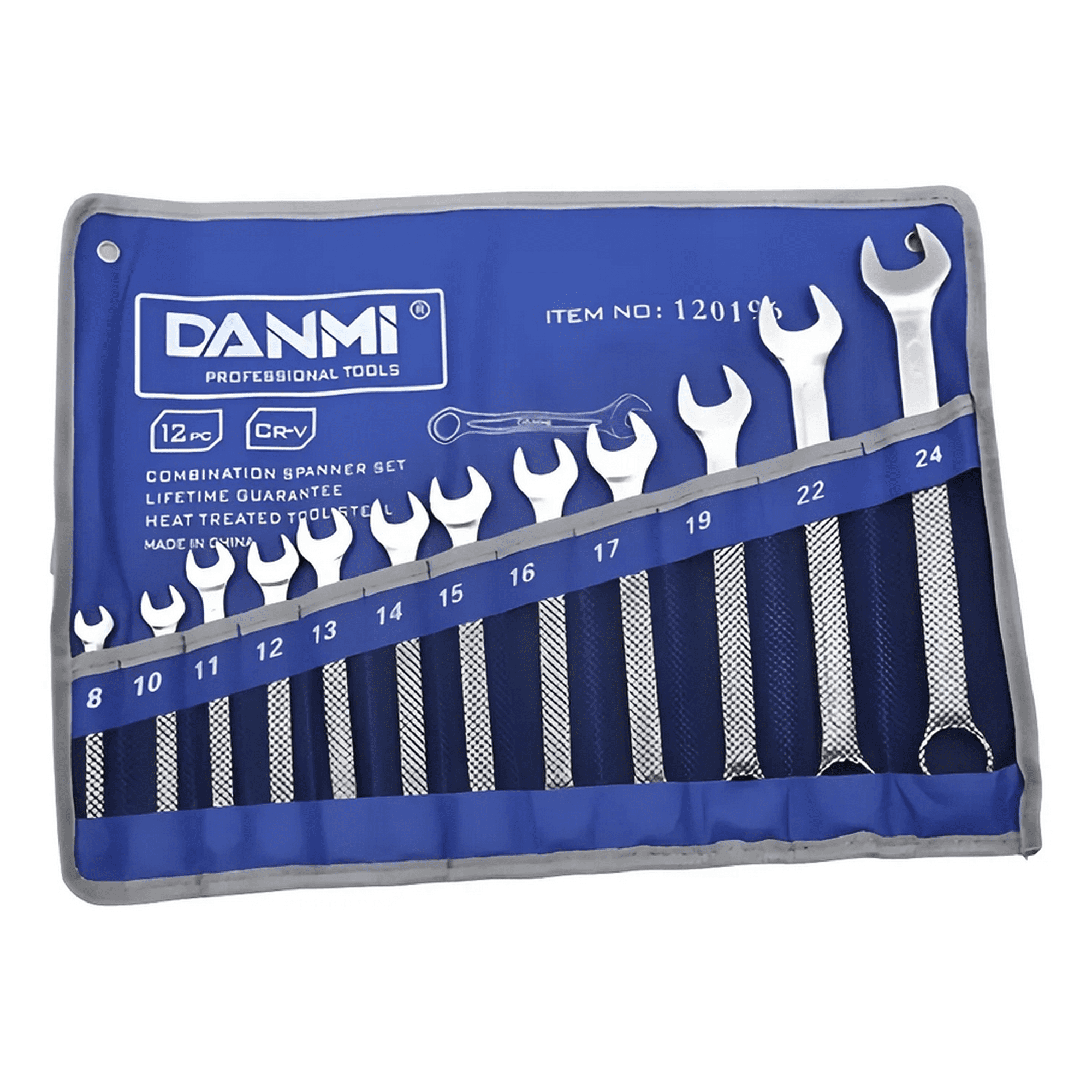 Genérico - Juego Llave Punta Corona 12 Piezas 8-24 Mm Industrial Danmi