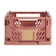 thumbnail image 2 of Caja de Almacenamiento Organizadora Apilable y Plegable DAY rosa, 2 of 6