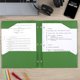 thumbnail image 4 of Carpeta Five Star de 2 bolsillos, plástico, verde bosque, 4 of 7