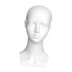 thumbnail image 2 of Maniquí Display Head Hombro Display Rack Para Boutiques Barber Shop Salon Blanco, 2 of 5