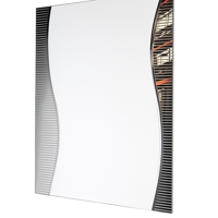 Genérico - Espejo 60X90 Rectangular Ondas