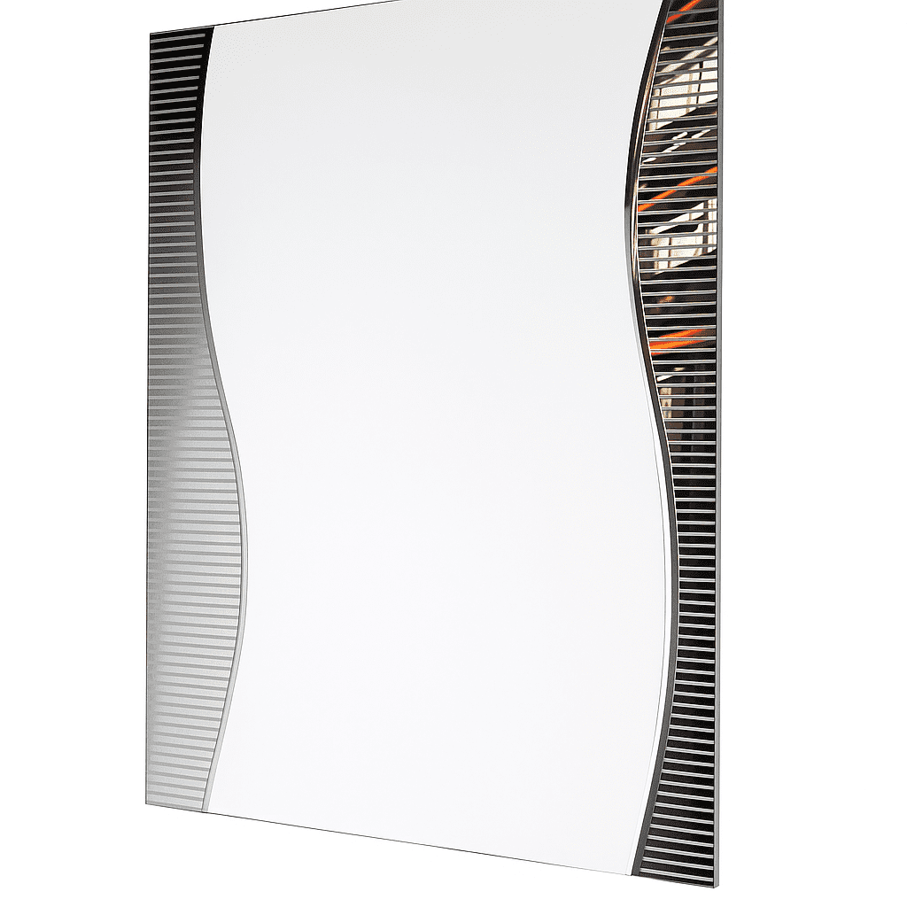 Genérico - Espejo 60x90 Rectangular Ondas