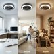 thumbnail image 3 of Ventilador de techo sin aspas WUTGHUI RGB/Blanco con control remoto, 3 of 8