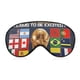 thumbnail image 1 of FIFA WORLD CUP Antifaz para dormir, máscara de ojos para dormir con correas ajustables, antifaz de poliéster opaco, bloquea la luz para reducir la hinchazón ocular, regalo de viaje, 1 of 6