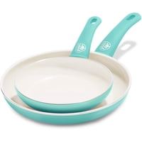 Greenlife - Juego De Sartenes Y Sartenes Soft Grip Healthy Ceramic