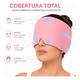 thumbnail image 2 of Gorro de Gel Antimigraña Terapia Fría Rosa Alivio Instantáneo y Confort Total, 2 of 10