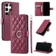 thumbnail image 5 of Funda Acolchada con Anilla y Correa para Samsung Galaxy S25 Ultra Slots para Tarjetas Rojo, 5 of 5